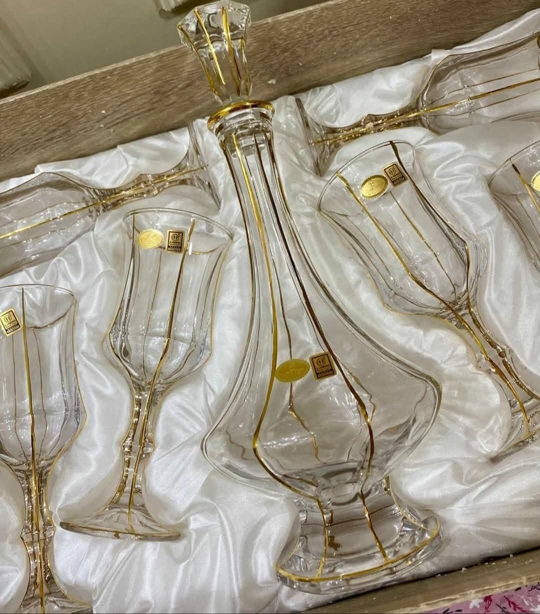 ✨ أناقة الكريستال.وأطقم الكاسات